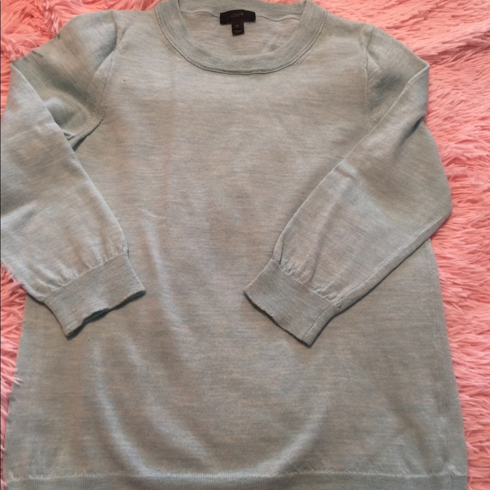 Turquoise J.Crew Knit Sweater
